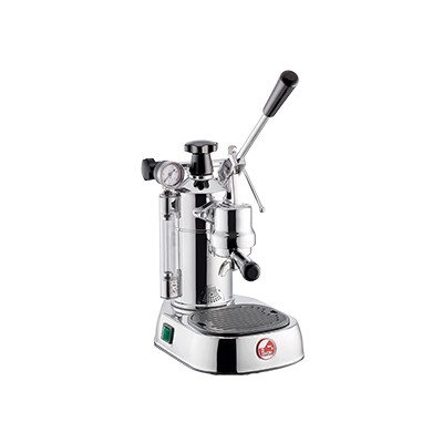 La Pavoni Professional Lusso Lever Espresso Coffee Machine – Silver