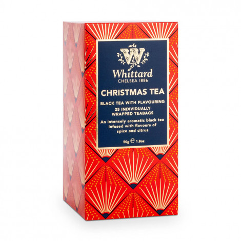 Musta tee Whittard of Chelsea “Christmas Tea”, 25 kpl.