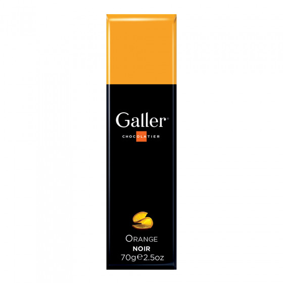 Šokoladinis batonėlis Galler „Dark Orange“, 70 g Šokoladinis batonėlis Galler „Dark Orange“, 70 g