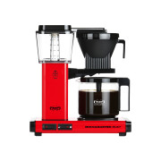 Moccamaster KBG Select Red Filterkaffeemaschine mit Glaskanne – Rot