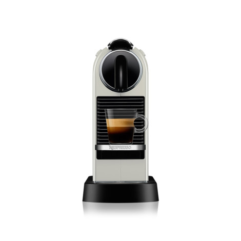 Atnaujintas kavos aparatas Nespresso Citiz White