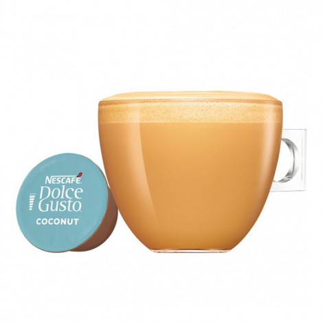 Kaffeekapseln geeignet für Dolce Gusto® NESCAFÉ Dolce Gusto „Coconut Flat White“, 12 Stk.