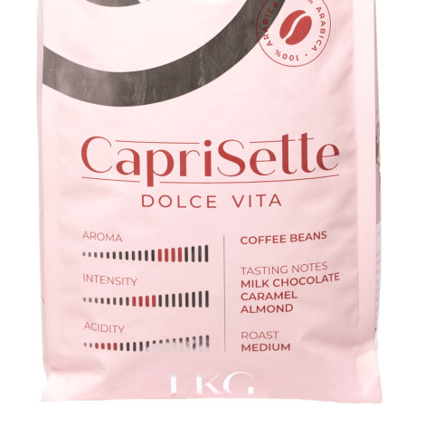 Koffiebonen Caprisette Dolce Vita, 1 kg