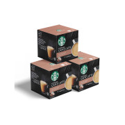 Kavos kapsulių rinkinys NESCAFE® Dolce Gusto® aparatams Starbucks Caffe Latte, 3 x 12 vnt.