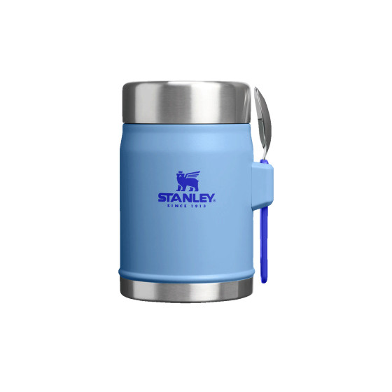 Termos obiadowy Stanley Legendary Blue Sky – z łyżką, 400 ml, niebieski