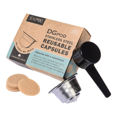 Herbruikbare capsule compatibel met NESCAFÉ® Dolce Gusto® Sealpod Standard Pack