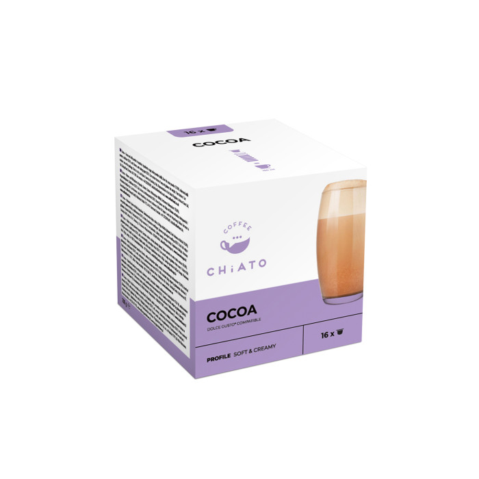 Chocolat capsules Compatibles Dolce Gusto CRF : la boite de 16