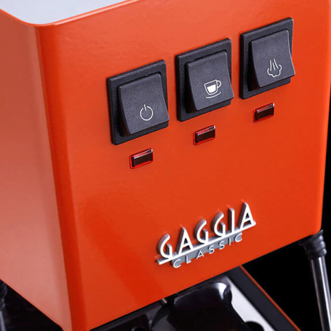 Gaggia New Classic Lobster Espresso Coffee Machine – Red