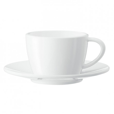 Cappuccino puodelis su lėkštute Jura