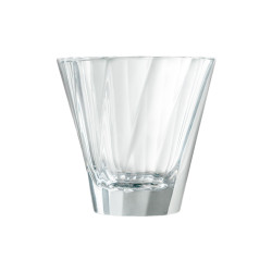Kierretty cappuccino-lasi Loveramics Urban Glass (Clear), 180 ml