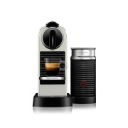 Atnaujintas kavos aparatas Nespresso Citiz & Milk White