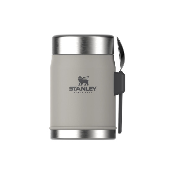 Thermos-Speisegefäß mit Spork Stanley Classic Legendary Ash, 0.4 l