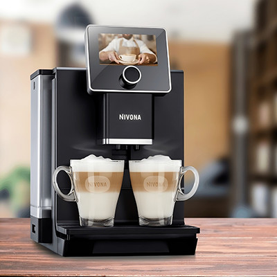 Nivona CafeRomatica NICR 960 Helautomatisk kaffemaskin med bönor – Svart