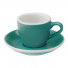 Espresso cup with a saucer Loveramics “Egg Teal”, 80 ml