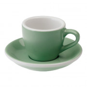 Espresso cup with a saucer Loveramics “Egg Mint”, 80 ml