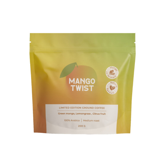 Kawa mielona z limitowanej edycji Mango Twist (współfermentowana z mango), 200 g