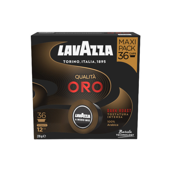 Kawa w kapsułkach Lavazza A Modo Mio Qualita Oro Dark Roast do ekspresów Lavazza®, 36 szt.