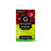 Melnā tēja g’tea! Pomegranate & Bergamot, 20 gab.