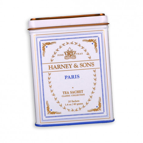 Musta pussitee Harney & Sons ”Paris”, 20 kpl.