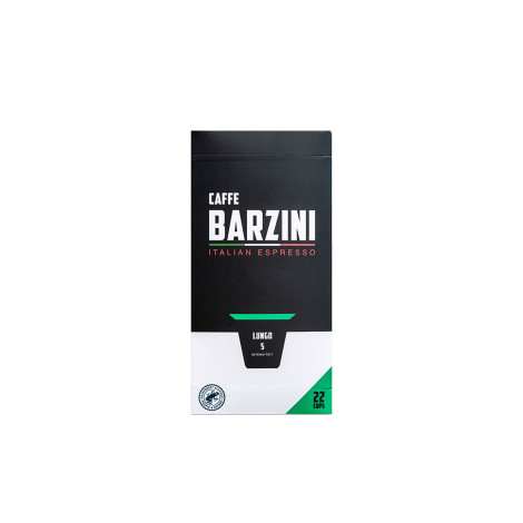 Coffee capsules compatible with Nespresso® Caffe Barzini Lungo, 22 pcs.
