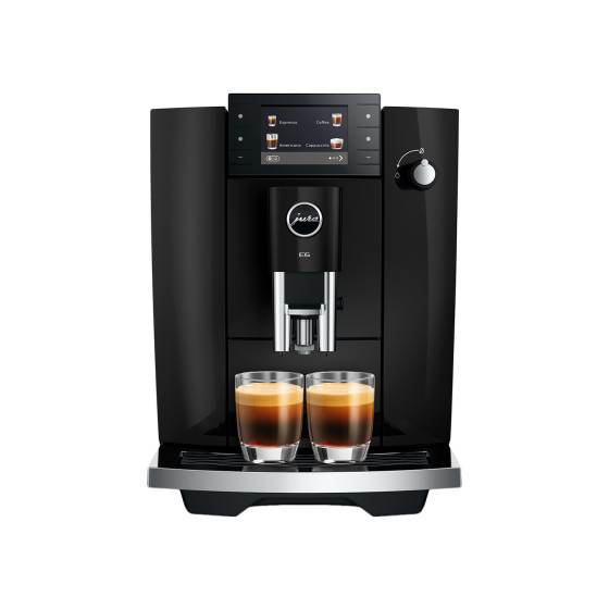 Ekspres automatyczny JURA E6 Piano Black (ED) – czarny