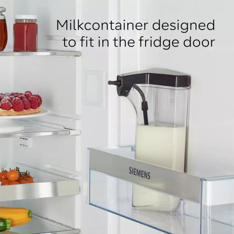 SIEMENS TQ907D03 Volautomatische koffiemachine EQ.900, 2-bonen-container, HomeConnect, 6,8 inch (6,8 inch) full-touch display, stille bereiding, roestvrij staal