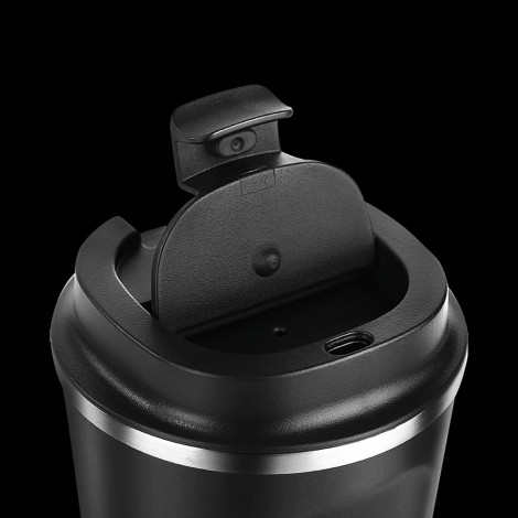 Kubek termiczny Asobu Coffee Compact Black, 380 ml