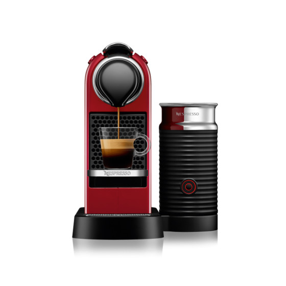 Machine à café Nespresso Citiz &amp; Milk Red