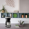 DeLonghi ICM 16710 kafijas automāts, lietots-atjaunināts - melns/sudraba