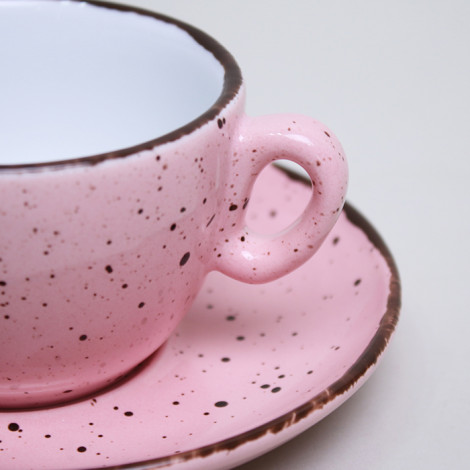 Coffee cup Inker Iris Dots Pink, 170 ml