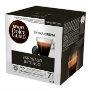 Kohvikapslid sobivad Dolce Gusto® masinatele NESCAFÉ Dolce Gusto “Espresso Intenso”, 16 tk.