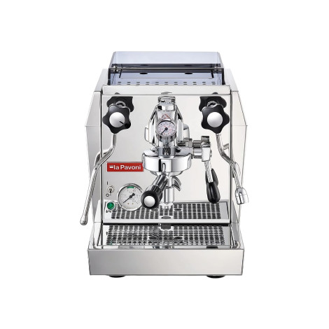 La Pavoni Botticelli Premium Siebträger Espressomaschine – Silber