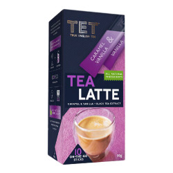 Oplosthee True English Tea “Caramel and Vanilla Tea Latte”, 10 st.