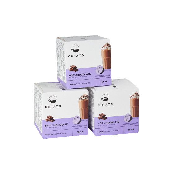 Kakaokapslar kompatibla med NESCAFÉ® Dolce Gusto® CHiATO Hot Chocolate, 3 x 16 st. | Coffee Friend | Kontorsexperten