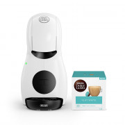 Kaffemaskin De’Longhi Dolce Gusto Piccolo XS EDG110.WB + 16 kaffekapslar i present