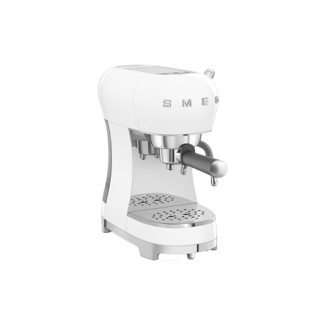 Smeg ECF02WHUK 50’s Style Espresso Coffee Machine – White