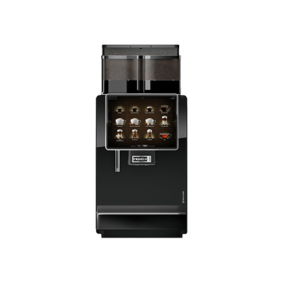 Franke A1000 FM CM + SU12 CM kahviautomaatti työpaikalle – musta