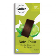 Chokladkaka Galler ”Dark Mint Lime”, 1 st.