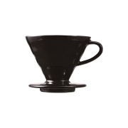 Ceramic coffee dripper Hario V60-02 Black