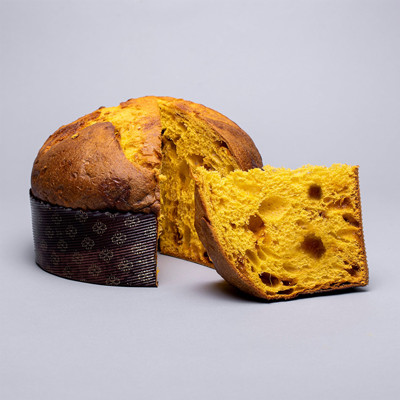 Gâteau de Noël italien traditionnel OLIVIERI 1882 Apricot and Salted Caramel Panettone, 750 g