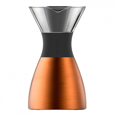 Tilkumiskann Asobu Pour Over Black/Copper 6 cups