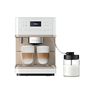 Miele CM 6360 MilkPerfection kohvimasin, kasutatud-renoveeritud, valge