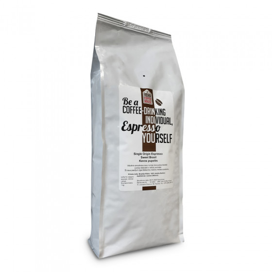 Kavos pupelės Vero Coffee House „Sweet Brazil“, 1 kg Kavos pupelės Vero Coffee House „Sweet Brazil“, 1 kg