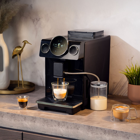 sorso terra t3 helautomatisk kaffemaskin bönor - svart