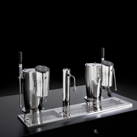 Rocket Sotto Banco Espresso machine, professioneel – 2-groeps, Zwart&Zilver