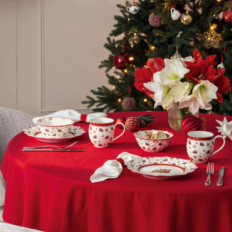 Villeroy & Boch Toy's Delight Anniversary Edition Set of 4 Plates