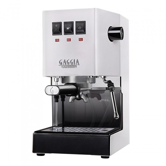 Gaggia New Classic Espresso Coffee Machine - Polar White