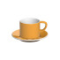 Cappuccino cup with a saucer Loveramics Bond Yellow, 150 ml