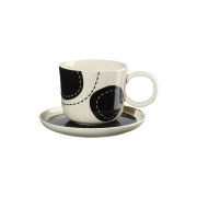 Coffee cup with a saucer Asa Selection Variété du soleil Artiste, 200 ml