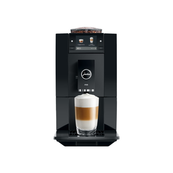 Ekspres automatyczny JURA A8 Piano Black (EA) – czarny